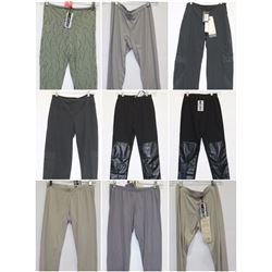 LOT OF 9 WOMENS PANTS ALL SIZE XS