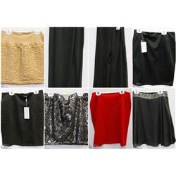 LOT OF 8 WOMENS SKIRTS ALL SIZE MEDIUM