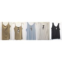 LOT OF 9 WOMENS TANKS ALL ONE SIZE FITS ALL