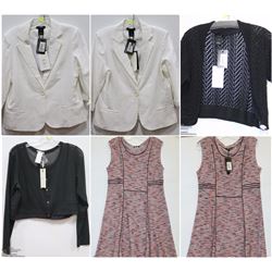LOT OF 6 WOMENS DRESSES/ JACKETS ALL SIZE LARGE