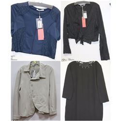 LOT OF 4 WOMENS JACKETS/ DRESSES SIZED L AND XL