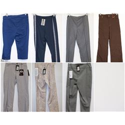 LOT OF 7 WOMENS PANTS SIZED 12-14