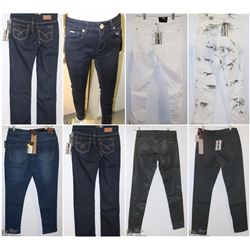 LOT OF 8 WOMENS PANTS ALL SIZED 3-6