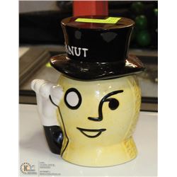 12) PLANTERS PEANUTS COOKIE JAR
