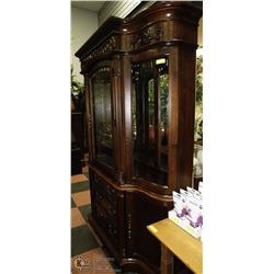 LARGE MATCHING BUFFET AND HUTCH MADE IN USA