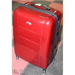 LARGE SAMSONITE SUITCASE 18"X28" HARD SHELL,