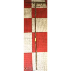 31) ANTIQUE HAY RAKE