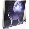 Image 3 : 3D HOLOGRAPHIC PICTURE - WOLF & MOON SCENE