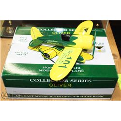 DIE CAST OLIVER AIRPLANE 1929 TRAVEL AIR