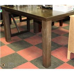 NEW WOOD TONE BAR TABLE