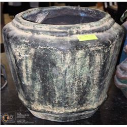 GREEN MEXICAN POT 18"X16"