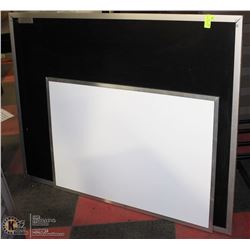 5'X3' CHALKBOARD & 2'X3' WHITE BOARD