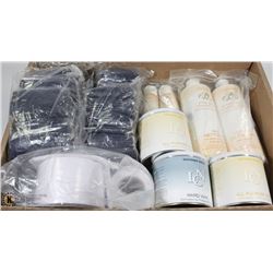 ESTHETICIAN LOT OF WAX, WAX CLEANSING GEL, & CLOTH