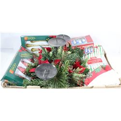 ESTATE FLAT OF CHRISTMAS DECORATIONS