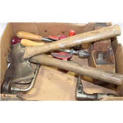 ESTATE LOT OF VINTAGE HAND TOOLS