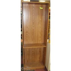 BOOKCASE WITH SHELVES 25"X9"X72" EACH