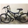 Image 2 : 2 BIKES: BLUE NAKAMURA MOUNTAIN BIKE & YELLOW RALEIGH MOUNTAIN BIKE