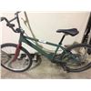 Image 2 : 2 BIKES: BLUE RALEIGH ROAD BIKE & GREEN NO NAME BMX BIKE