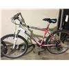 Image 2 : 2 BIKES: GREY NO NAME MOUNTAIN BIKE & RED INFINITY MOUNTAIN BIKE