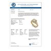 Image 3 : 2.53 CTW Princess VS/SI Diamond Solitaire Art Deco Ring 18K Yellow Gold - REF-509M3F - 37126