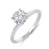 Image 1 : 1.0 CTW Certified VS/SI Diamond Solitaire Ring 14K White Gold - REF-586R9K - 12093