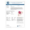 Image 2 : 1.27 CTW Ruby & Diamond Ring 14K Rose Gold - REF-39T3X - 10095