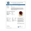 Image 3 : 6.70 CTW Ruby & Diamond Ring 10K Yellow Gold - REF-53M5F - 12724