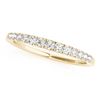 Image 5 : 1.04 CTW Certified VS/SI Diamond Solitaire 2Pc Wedding Set 14K Yellow Gold - REF-200T4X - 31648