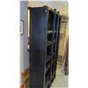Image 8 : Furniture - Tall Brown Lacquered Shelving Unit - 6 Shelves, Approx. 41.5" x 13.75" x 75"