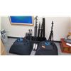 Image 1 : Approx. 8 Tripods and Qty 2 Westcott Spiderlite Lighting Kits (Photography Lighting)