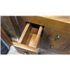 Image 8 : Furniture - Tall Asian Style Hardwood Entry Table w/Drawers 39 x 12 x 41