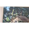 Image 8 : Framed Art: Old Plantation Home, Original Canvas, Signed, Approx 28" x 24"