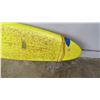 Image 2 : Surfboard: Mike Merry Design (Hawaii), Yellow, Approx 22" x 95"