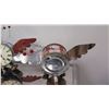 Image 10 : Qty 3 Nostalgia Time Flies "Tin Can" Clocks, Handcrafted, Signed by Artist 2015