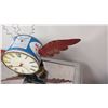 Image 14 : Qty 3 Nostalgia Time Flies "Tin Can" Clocks, Handcrafted, Signed by Artist 2015