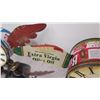 Image 8 : Qty 3 Nostalgia Time Flies "Tin Can" Clocks, Handcrafted, Signed by Artist 2015
