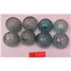 Image 1 : Glass Ball Fishing Floats, Qty 8, Small