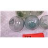 Image 2 : Glass Ball Fishing Floats, Qty 5, Small
