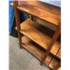 Image 2 : Furniture - Wooden Shelving Unit, 5-Shelves, Ladder Style, Approx 30" x 16.5" x  73"