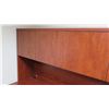 Image 11 : U-Shaped Wooden Desk with Matching Cabinet Component, 23.5" x 65.25"