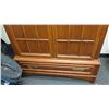 Image 4 : Furniture - Tall Wardrobe Cabinet w/Drawers, Interior Mirror & Clothing Rod 48" x 23" x 78.5"