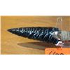 Image 2 : Carved Obsidian Dagger - Arrowhead w/Wooden Handle