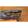 Image 7 : Carved Mineral (possibly glass?) Dagger - Arrowhead w/Petrified Wood Handle