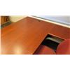 Image 7 : U-Shaped Wooden Desk Ensemble w/ 2 Matching Cabinet Components; Desk Approx 83.75" x 69.75"