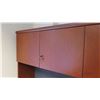 Image 9 : U-Shaped Wooden Desk Ensemble w/ 2 Matching Cabinet Components; Desk Approx 83.75" x 69.75"