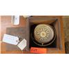Image 1 : Wooden Ship's Box Compass, From Silver Vault of Charleston, Priced at $230