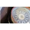 Image 9 : Wooden Ship's Box Compass, From Silver Vault of Charleston, Priced at $230