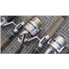 Image 5 : 3 Fishing Rods w/Reels - Rods are Various Lengths, Varying Condition