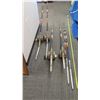 Image 1 : 6 Fishing Rods w/ 2 Penn Reels - Rods Various Lengths, Varying Cond. (these were stored outdoors, ma