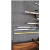Image 2 : 6 Fishing Rods w/ 2 Penn Reels - Rods Various Lengths, Varying Cond. (these were stored outdoors, ma